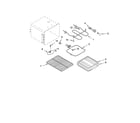 Roper RGE23301 oven parts, miscellaneous parts diagram