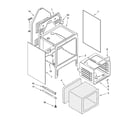 Roper RGE33001 oven chassis parts diagram