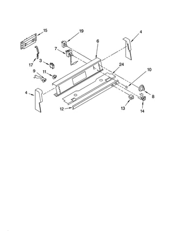 Control panel parts