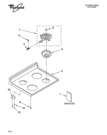 Cooktop parts