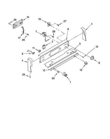 Control panel parts