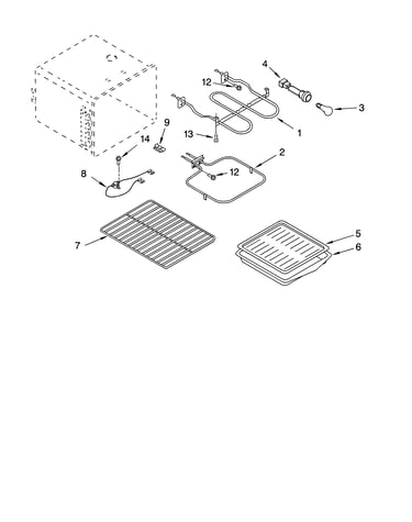 Oven parts, miscellaneous parts