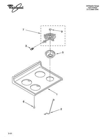 Cooktop parts