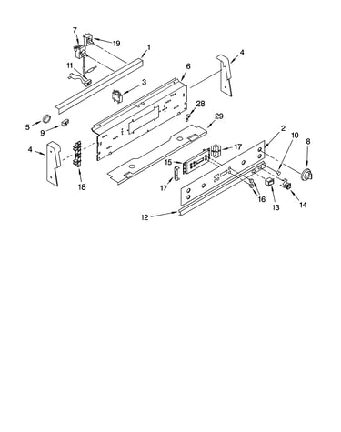 Control panel parts