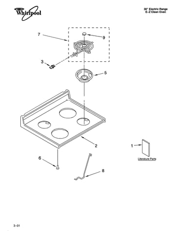 Cooktop parts