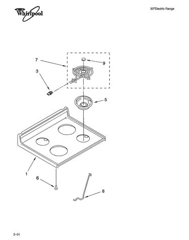Cooktop parts