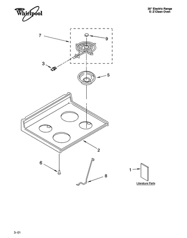 Cooktop parts