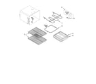 Whirlpool WGE34303 oven parts, miscellaneous parts diagram