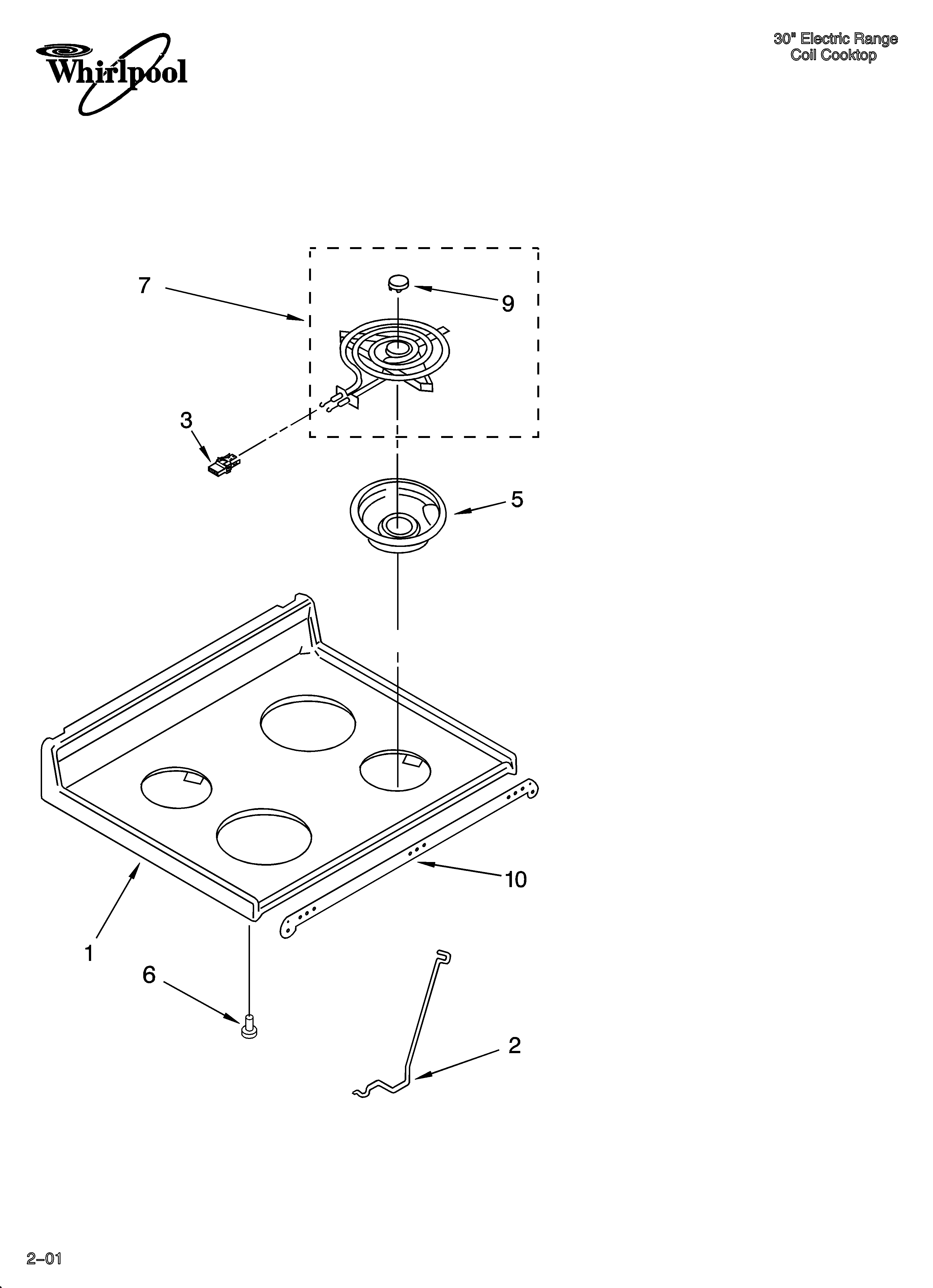 Cooktop parts