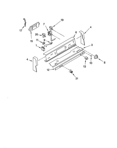 Control panel parts