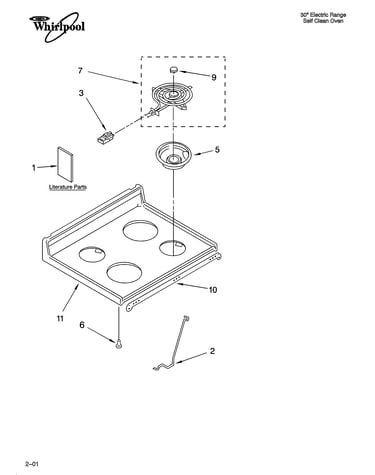 Cooktop parts