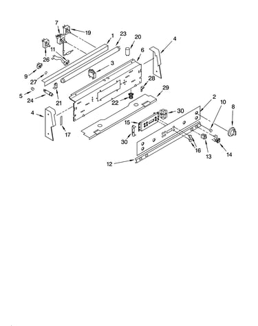 Control panel parts