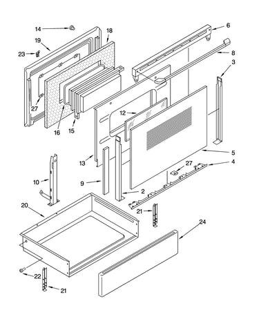 Door and drawer parts
