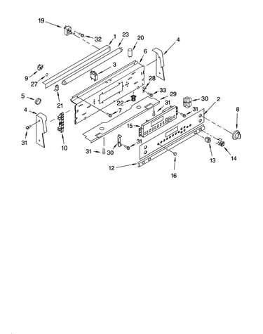 Control panel parts