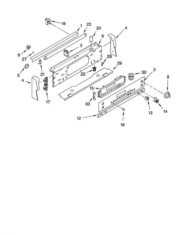 Control panel parts