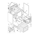 Whirlpool WGP34904 oven chassis parts diagram