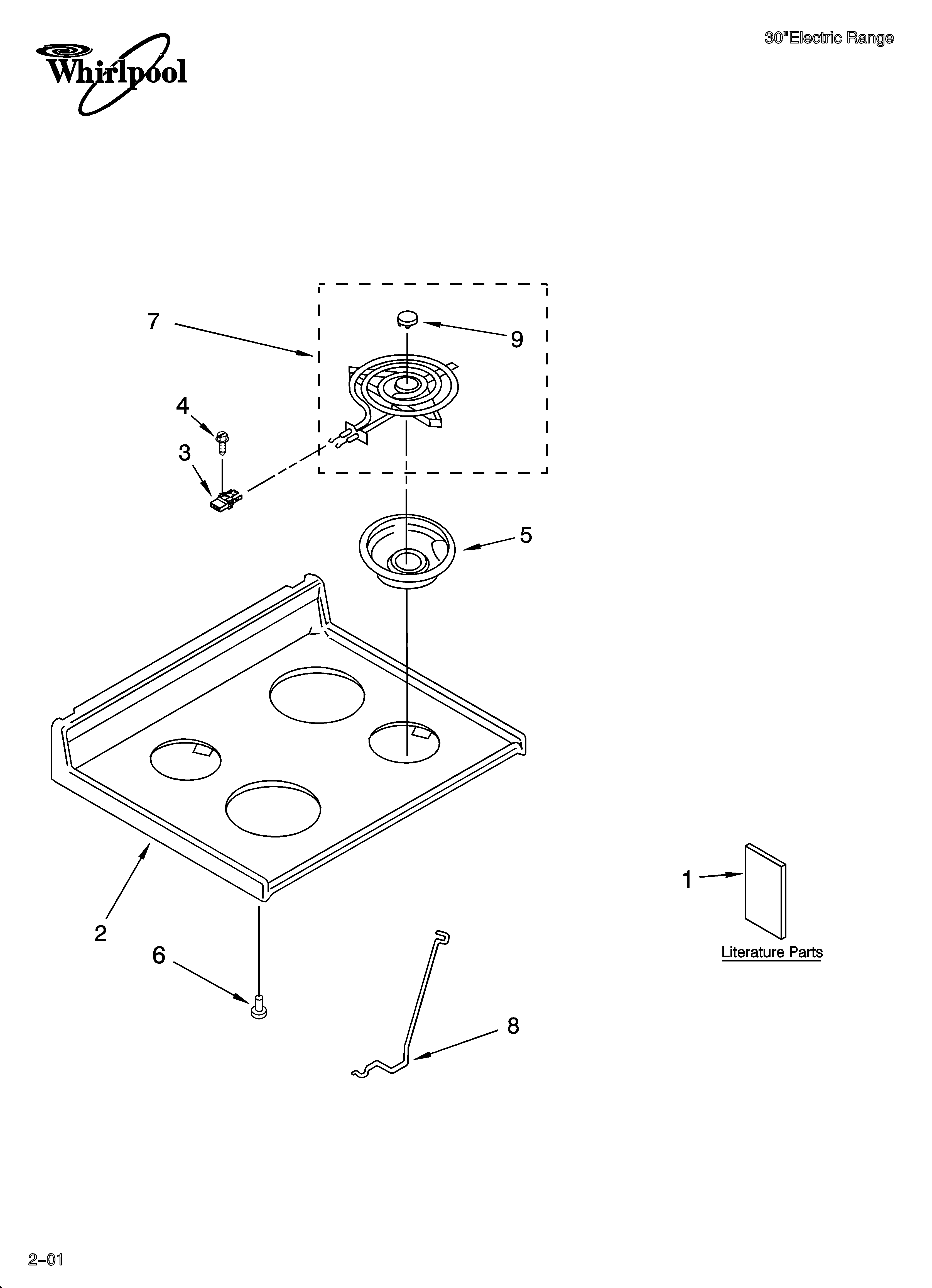 COOKTOP PARTS