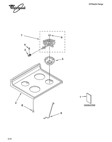 Cooktop parts