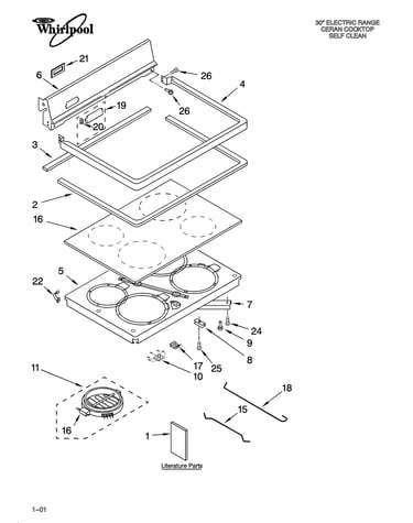 Cooktop parts
