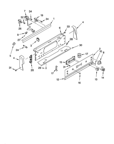 Control panel parts