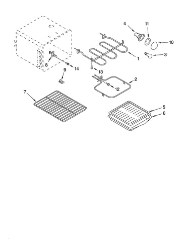Oven parts, miscellaneous parts