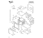 Whirlpool YGBD307PDB7 lower oven parts diagram