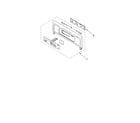 Whirlpool YGBS277PDB6 control panel parts diagram