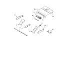 Whirlpool YGBS277PDQ9 top venting parts, optional parts diagram