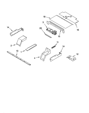 Top venting parts, optional parts