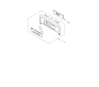 Whirlpool YGBS307PDQ8 control panel parts diagram