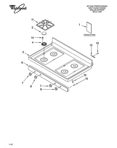 Cooktop parts