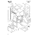 Whirlpool YGSC308PJB2 oven parts diagram