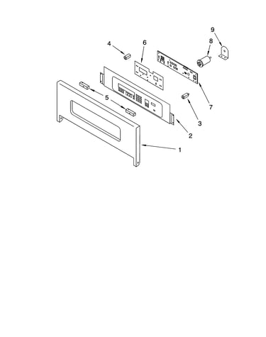Control panel parts