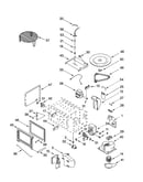 Cabinet and stirrer parts