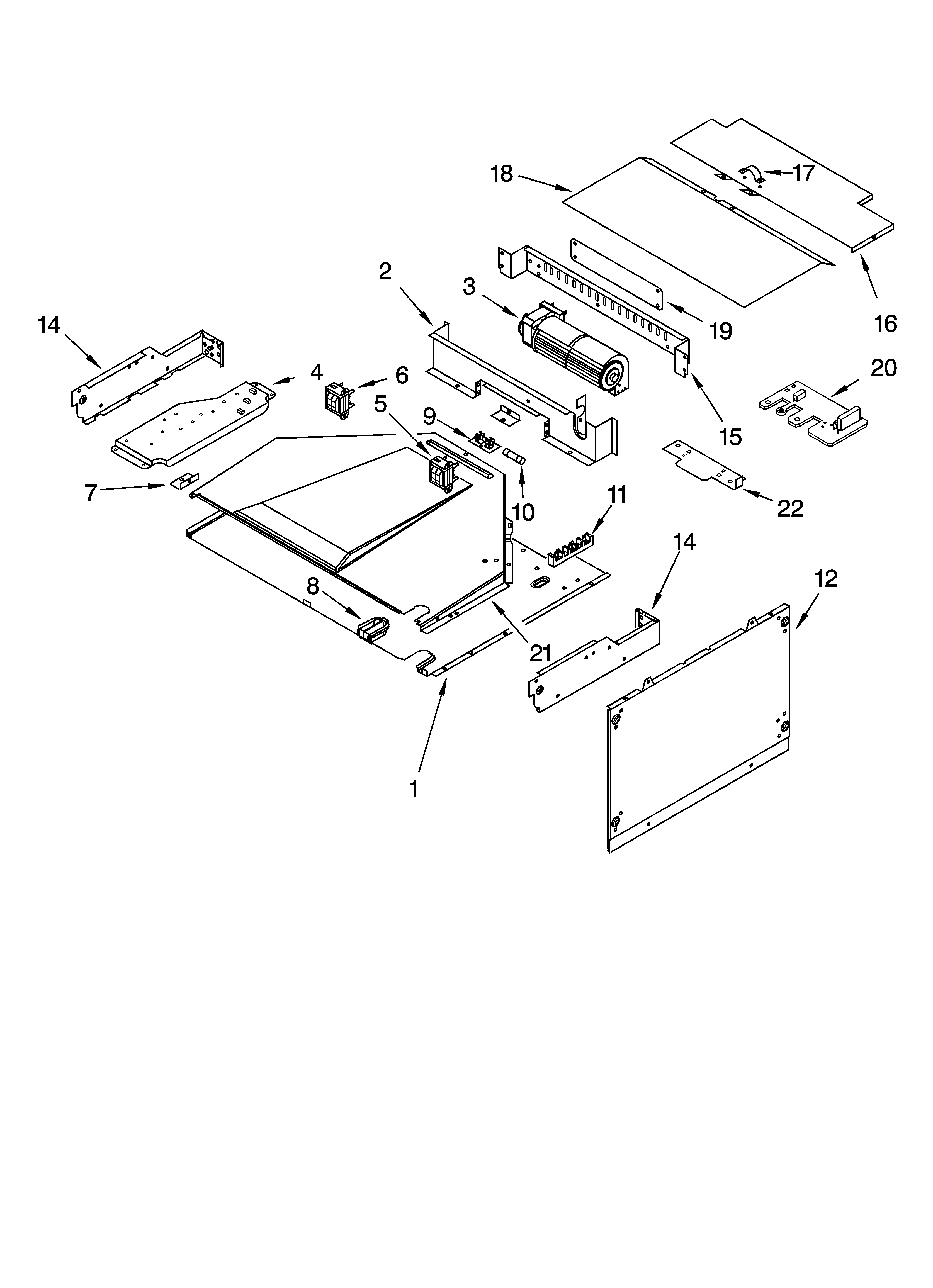 Top venting parts, optional parts