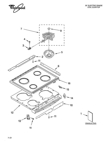 Cooktop parts