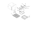 Whirlpool YGY395LXGQ4 oven parts, miscellaneous parts diagram