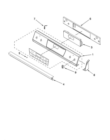 Control panel parts