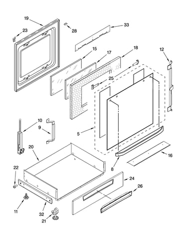 Door and drawer parts