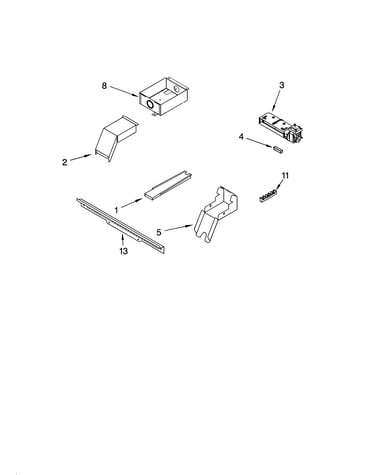 Top venting parts, optional parts (not included)