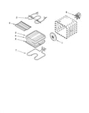 Internal oven parts