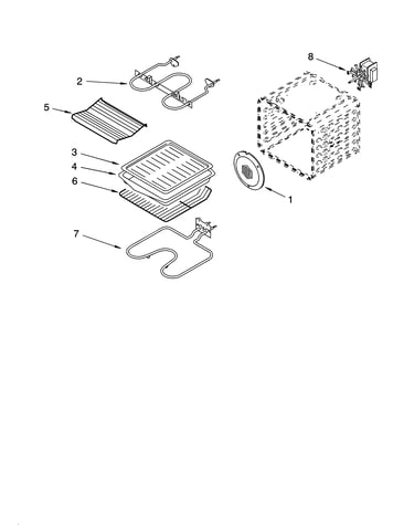 Internal oven parts