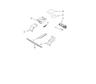 Whirlpool YGY398LXPQ00 top venting parts, optional parts (not included) diagram