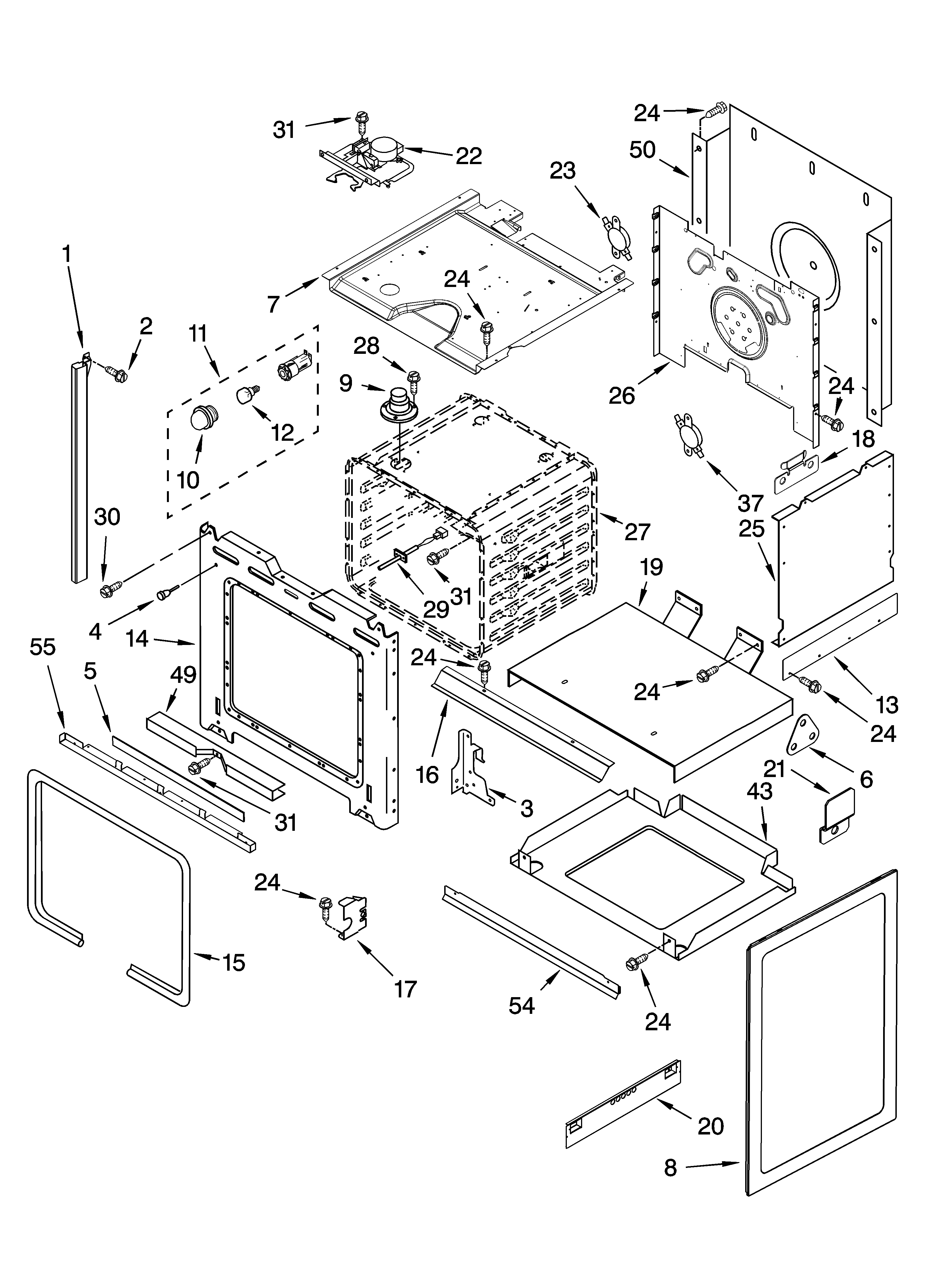 Oven parts