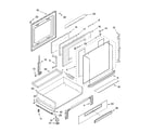Whirlpool YGY398LXPB01 door and drawer parts diagram