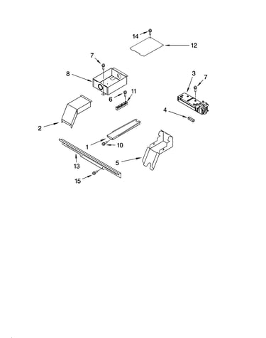 Top venting parts, optional parts (not included)