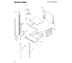 KitchenAid YKBMC140HS0 oven parts diagram