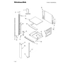 KitchenAid YKBMC140HS04 oven parts diagram