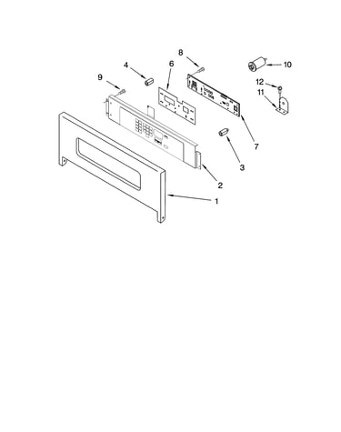 Control panel parts
