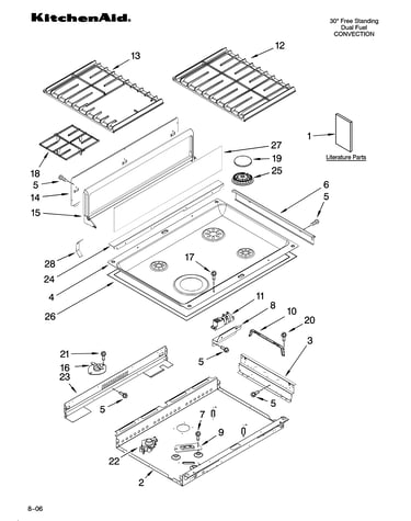 Cooktop parts